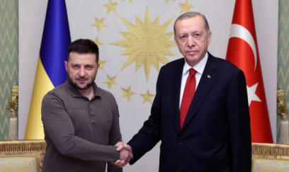 Zelenski Ərdoğana təşəkkür etdi 