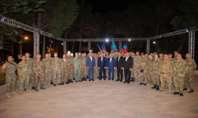 DTX-nin “Bilgəh” İstirahət mərkəzində Vətən müharibəsi iştirakçıları ilə görüş təşkil edilib 