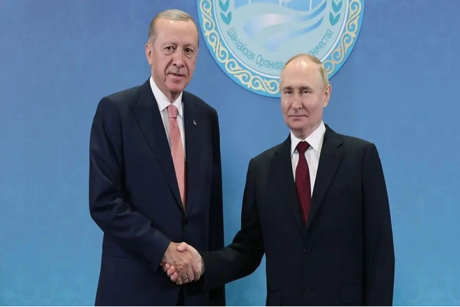 Putin Bişkekdə Ərdoğanla görüşəcək 