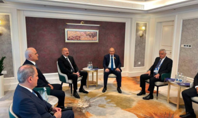 Bişkekdə İlham Əliyevin Ermənistanın Baş naziri ilə görüşü keçirilir