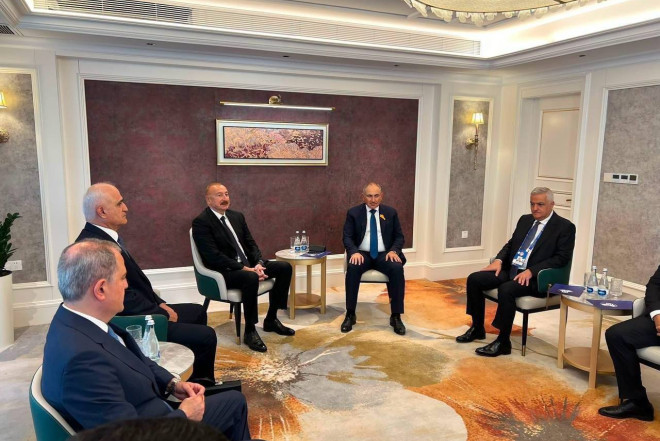 Bişkekdə İlham Əliyevin Ermənistanın Baş naziri ilə görüşü keçirilir