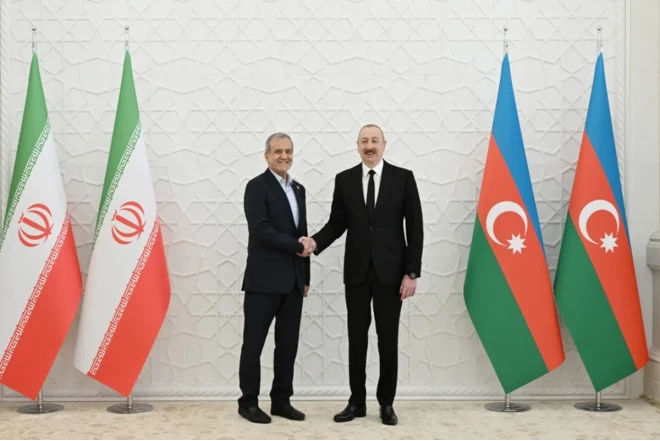 Bişkekdə Azərbaycan və İran prezidentlərinin görüşü keçirilir