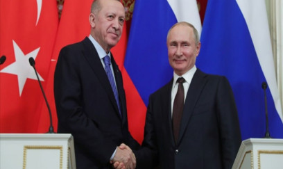 Bişkekdə Rəcəb Tayyib Ərdoğanla Vladimir Putinin görüşü başlayıb 