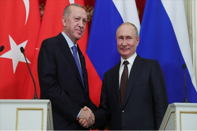 Bişkekdə Rəcəb Tayyib Ərdoğanla Vladimir Putinin görüşü başlayıb 
