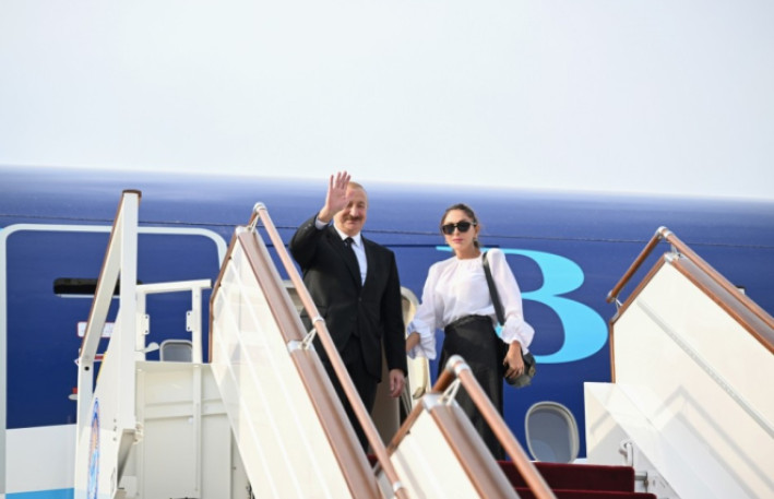 Prezident İlham Əliyevin Qırğızıstana səfəri başa çatıb 