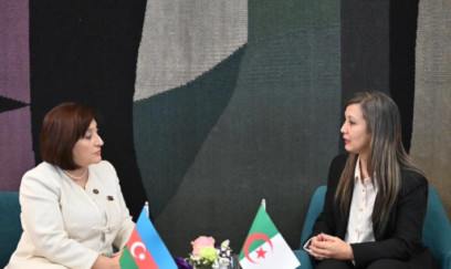 Sahibə Qafarova Əlcəzair Milli Xalq Assambleyasının sədri ilə görüşüb 