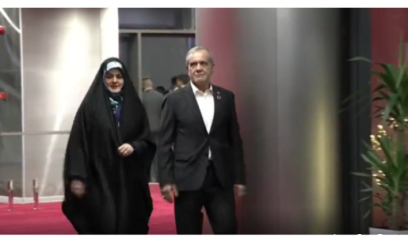 Bişkekdə maraqlı an: İran Prezidenti qızı ilə Azərbaycan dilində danışdı