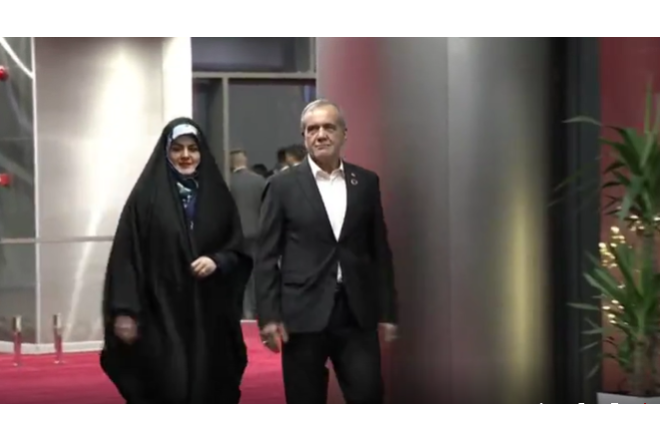 Bişkekdə maraqlı an: İran Prezidenti qızı ilə Azərbaycan dilində danışdı