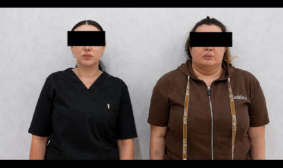 Dövlət Agentliyinin adından istifadə edən qadınlar yaxalandı - VİDEO