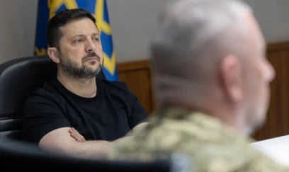 Zelenski Ukrayna Quru Qoşunlarına yeni komandan təyin etdi - FOTO