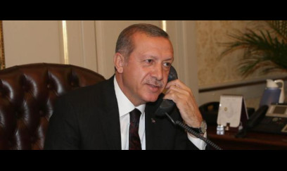 Ərdoğan Nəhyanla telefonla danışıb 