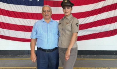Azərbaycanlı jurnalistin qızı Amerika ordusunda xidmət edir 