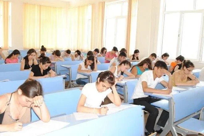 Bu şagirdlər üçün imtahan keçirildi 