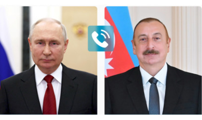 Putin İlham Əliyevə zəng etdi 