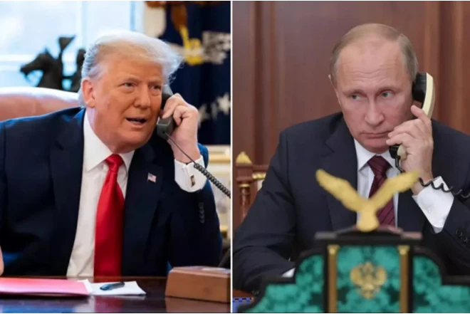 Putinlə Tramp arasında telefon danışığı baş tutub 
