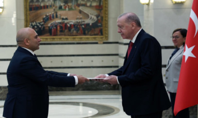 Ərdoğan ölkəmizin Türkiyədəki səfirini qəbul edib 