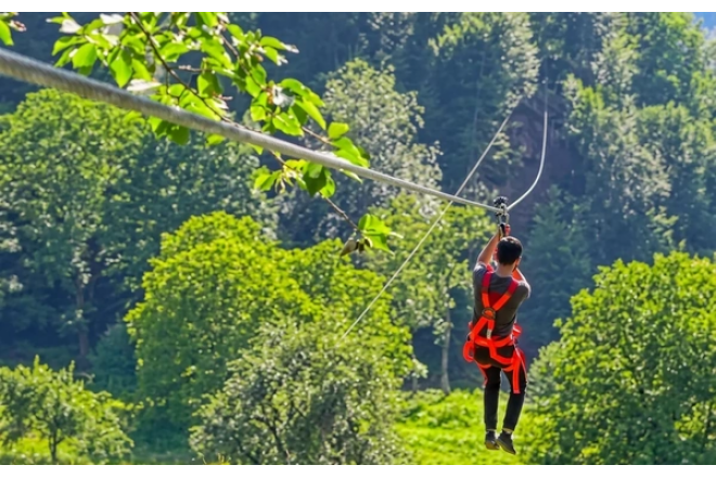 Şəkidəki “zipline”də əvvəllər də texniki problemlər olub - VİDEO
