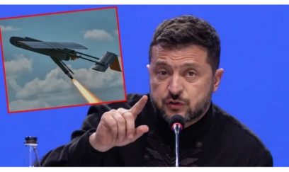 Zelenskinin təyyarəsi dronla vuruldu? 