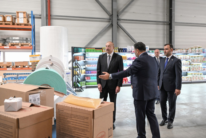 Prezident Qaradağda AÇILIŞDA - FOTOLAR