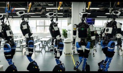 Çin robot əsgərlər hazırlayır 