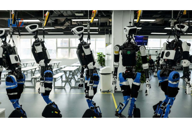 Çin robot əsgərlər hazırlayır 
