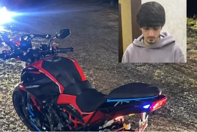 Avtoxuliqanlıq edən motosiklet sürücüsü həbs olundu
