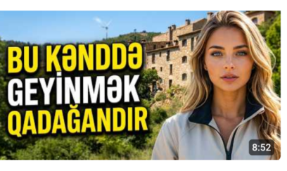 Bu kənddə paltar geyinmək qadağandır - VİDEO