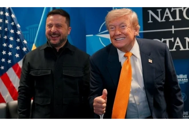 Tramp Rusiyaya görə Zelenskiyə müraciət etdi: Dayandır!