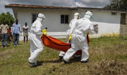 Ebola virusuna yoluxanların sayı 7 mini ötüb 