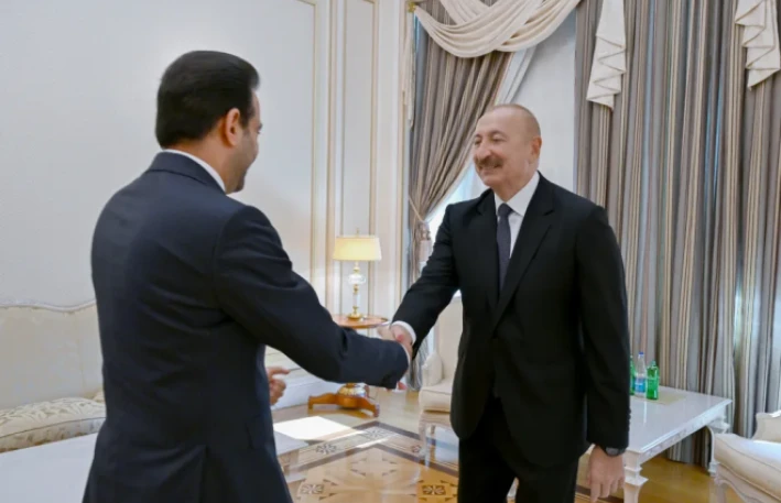 Prezident Məhəmməd Əbdülsalamı qəbul edib - FOTOLAR