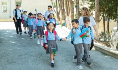Uşaq evlərindən 39 uşaq birinci sinfə gedir 