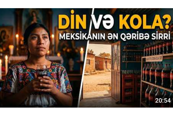 Kola dinin bir hissəsidir - Meksikada qəribə adətlər - VİDEO