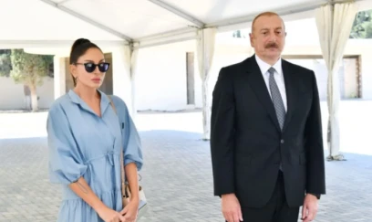 Prezident və xanımı “Meysari Grand Hotel & SPA”nın açılışında - YENİLƏNDİ