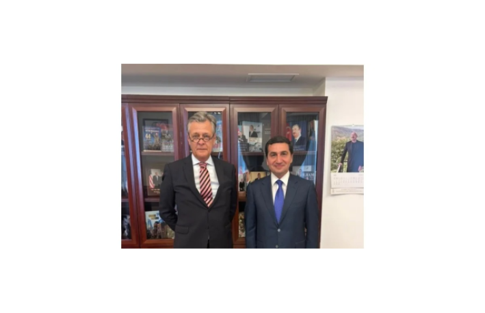 Hikmət Hacıyev Almaniya səfiri ilə görüşdü