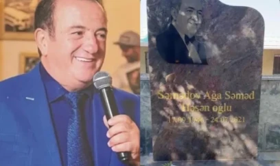 Səməd Səmədovun məzarından video paylaşdı