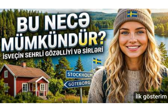 İsveçdə 480 günlük valideyn məzuniyyəti - VİDEO