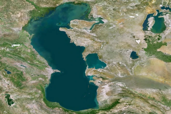 Xəzər dənizinin ortaq paylaşımı: su səthi beş ölkənin ümumi istifadəsindədir