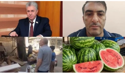 Bakıda deputatla qarpızsatan arasında KURYOZ İNSİDENT: "Dörd balam çörəksiz qaldı"