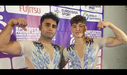 Azərbaycanın akrobatika gimnastları dünya çempionatının finalına yüksəliblər 
