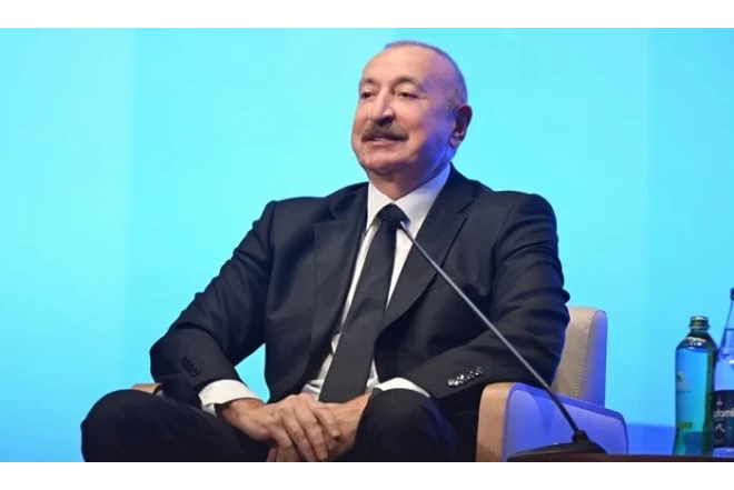 Prezident Bakıda mühüm forumda- VİDEO