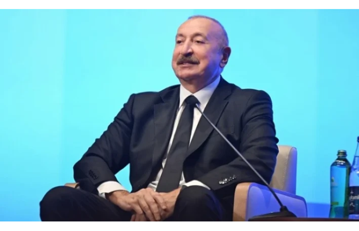 Prezident Bakıda mühüm forumda- VİDEO