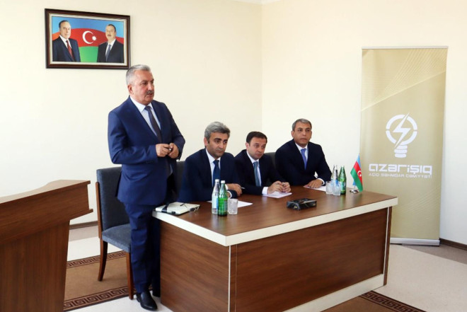 “Azərişıq” ASC-nin nümayəndələri Culfada fermer və sahibkarlarla görüşdü