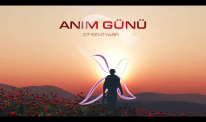 Anım Günündə şəhidlərimizin müqəddəs xatirəsinə ehtiram 