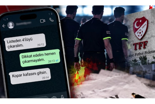 Türkiyə futbolunu silkələyən istintaq: Hakimlərin yazışmasında üzə çıxan ifadə rezonans doğurdu - FOTO 