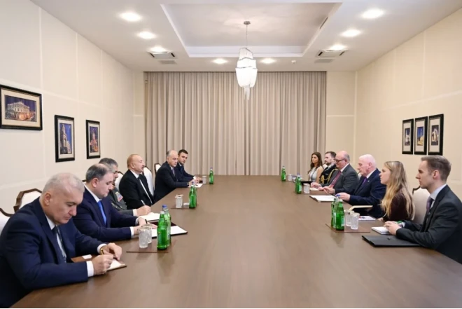 Prezident qəbul keçirdi 