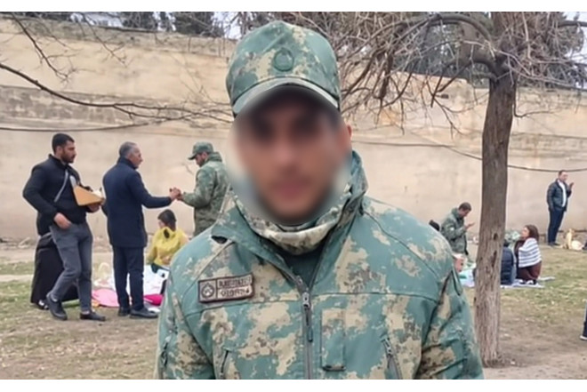 Azərbaycanlı hərbçi Ermənistan ərazisinə keçib