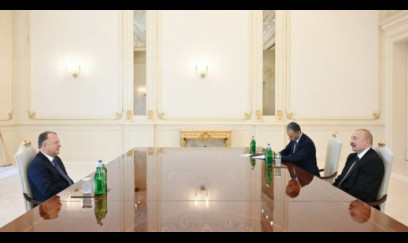 İlham Əliyev Beynəlxalq Cüdo Federasiyasının prezidentini qəbul etdi 