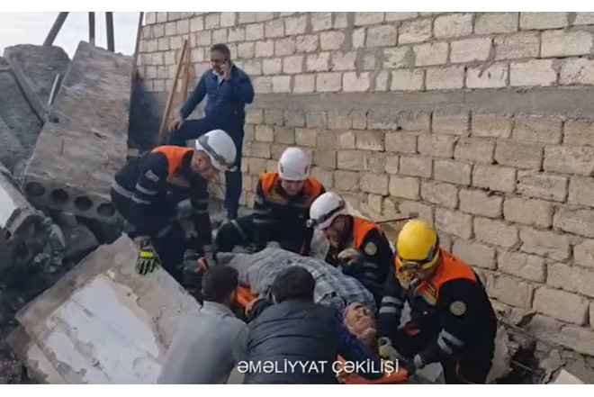 Bakıda fərdi ev uçdu: Ölən və yaralanan var - VIDEO