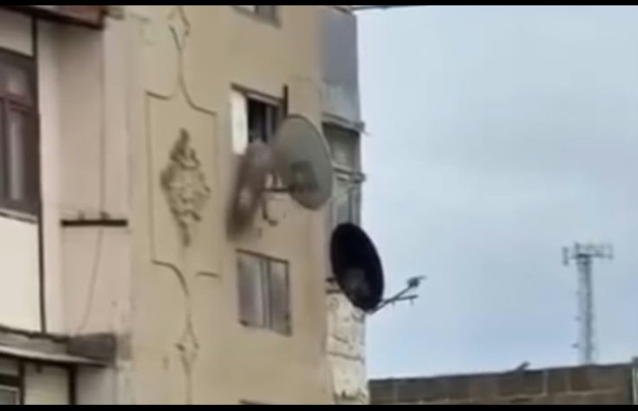 Bakıda dəhşətli görüntü: saxlanılan var