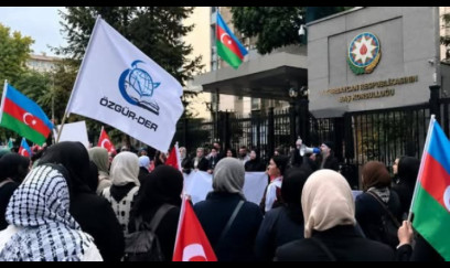 “Hicab qadağası” iddiası Türkiyəyə qədər yayıldı – politoloqdan çağırış